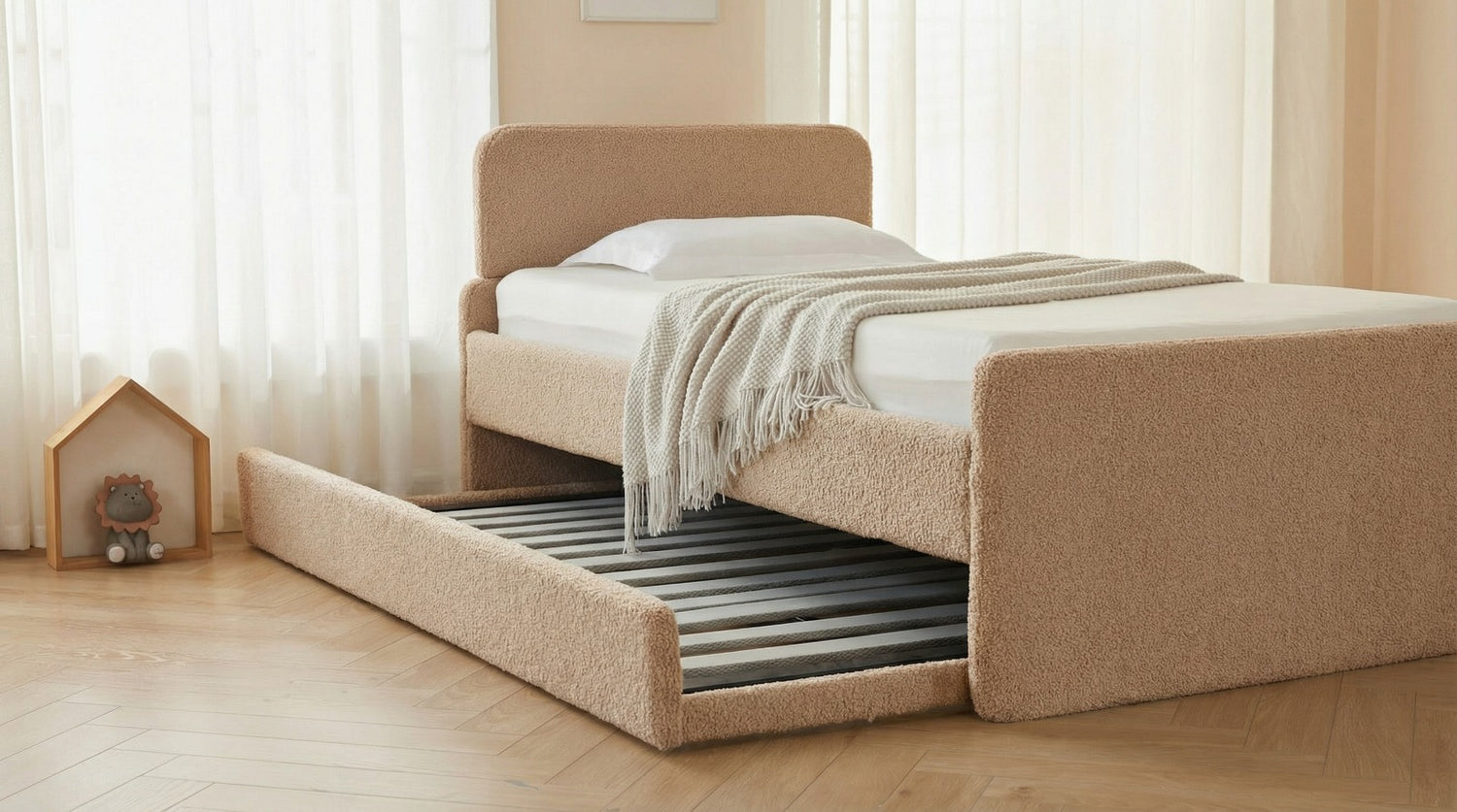 Teddy Trundle &amp; Mattress Bundle
